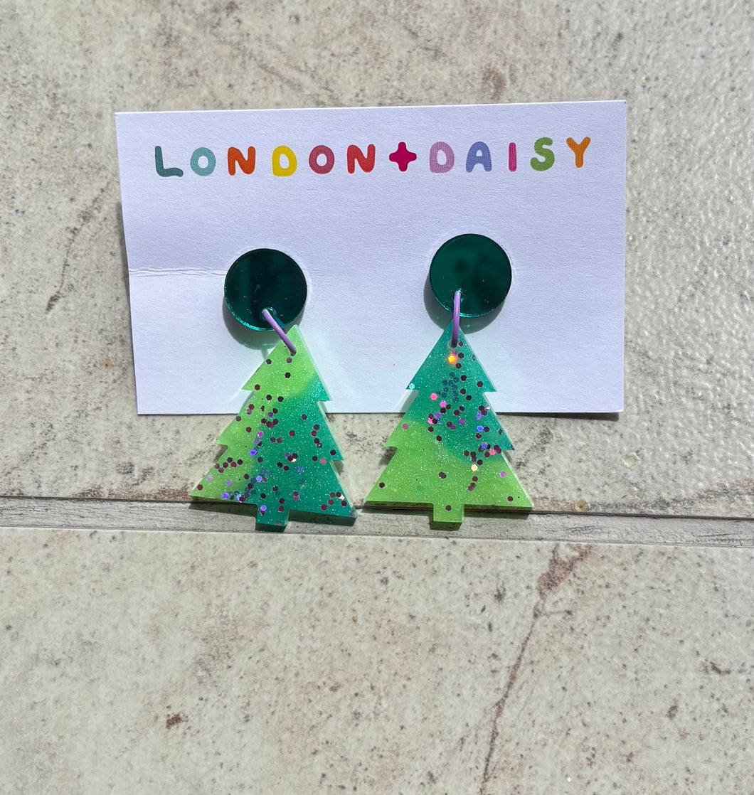 Christmas Tree Earrings 3