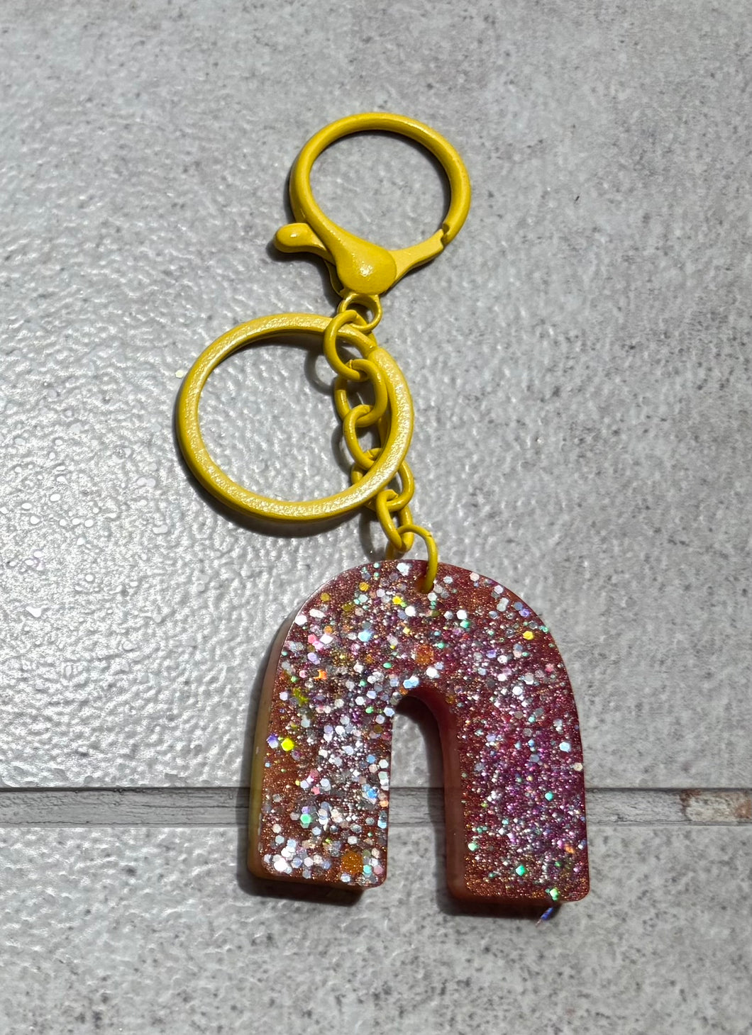 dark orange keychain